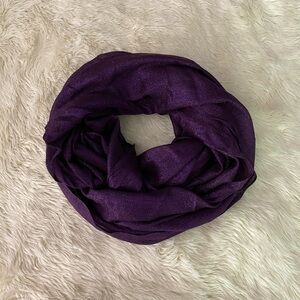Express purple shimmer infinity Scarf